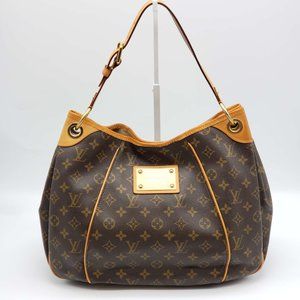 100% Authentic Louis Vuitton Galleria PM Monogram Hobo Bag